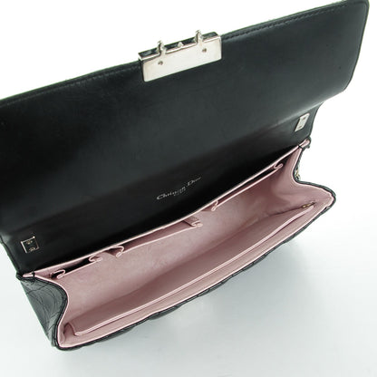 Christian Dior Lambskin Cannage Medium Miss Dior Flap Black 5 of 8