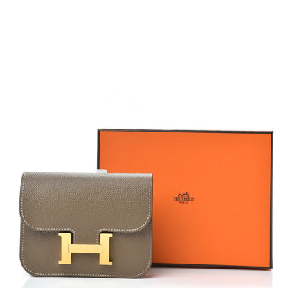 Hermes Epsom Constance Slim Wallet Etoupe 9 of 9