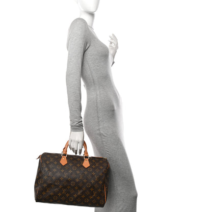 Louis Vuitton Monogram Speedy 35 2 of 17