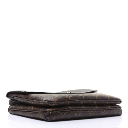 Louis Vuitton Monogram Twice Pochette Black 4 of 13