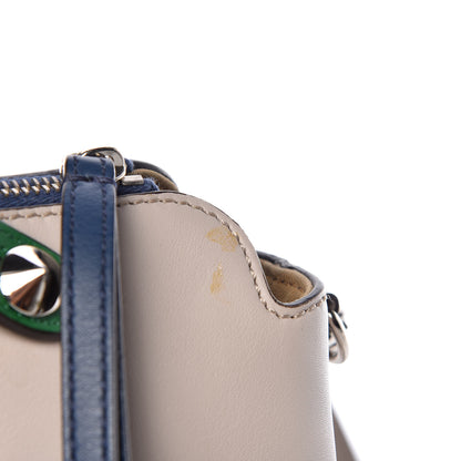 Fendi Vitello Dolce 4 Color Medium By The Way Boston Bag Grigio Polvere Emerald Multicolor 9 of 9