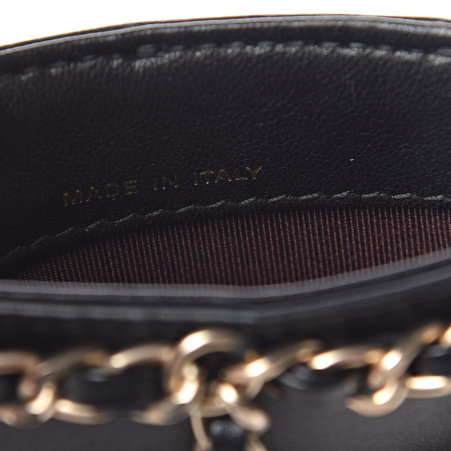 Chanel Lambskin Tech Me Out Clutch With Chain Black 9 of 12