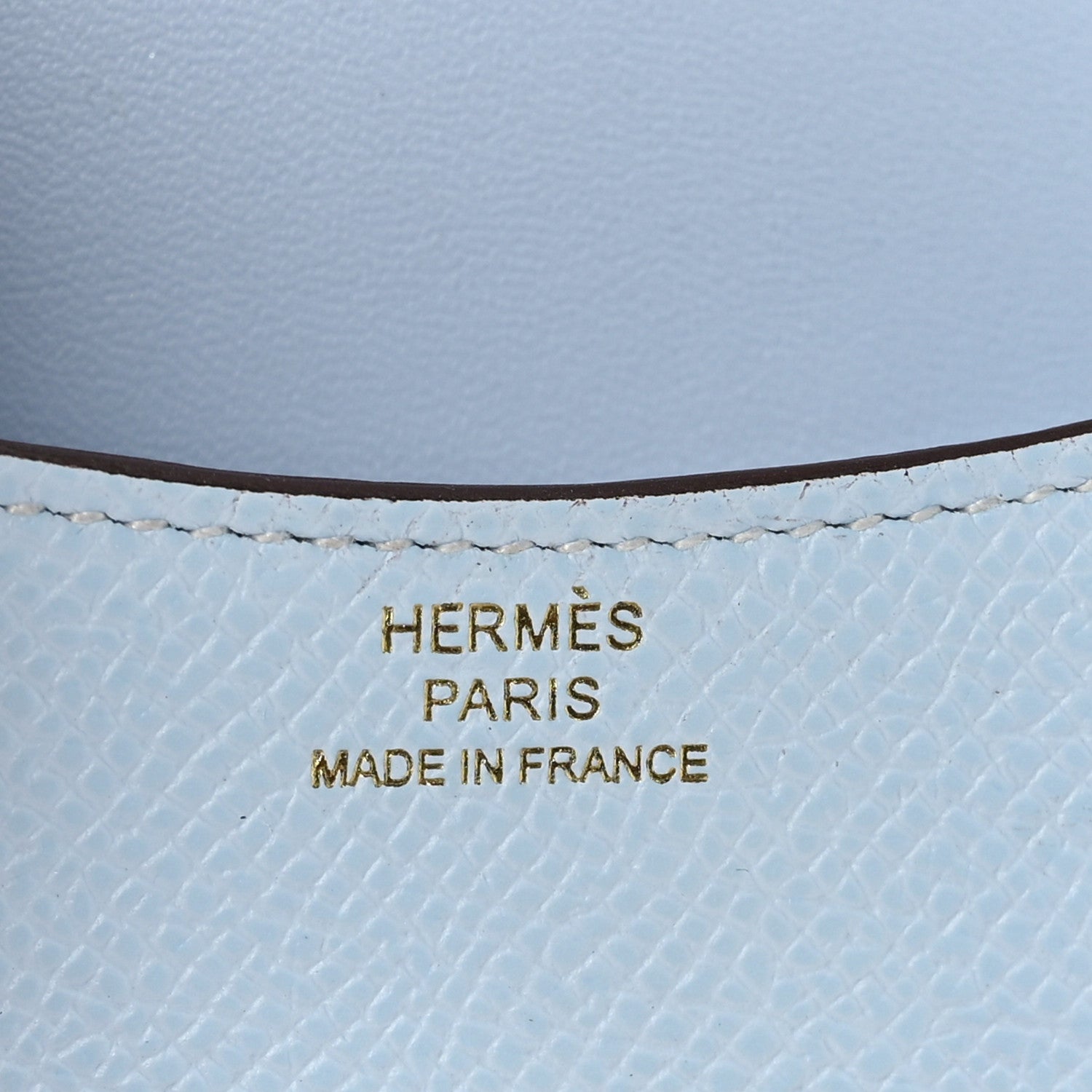 Hermes Epsom Constance Slim Wallet Bleu Brume 7 of 11