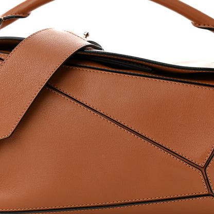 Loewe Calfskin Small Puzzle Bag Tan 7 of 11