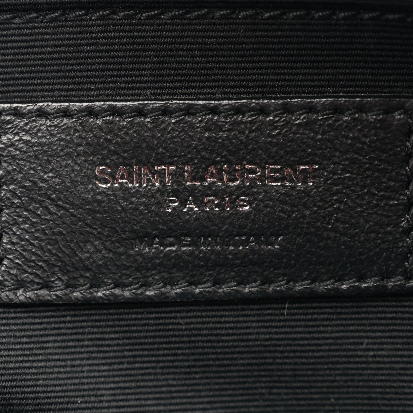 Calfskin Matelasse Monogram Monochrome Lou Camera Bag Black