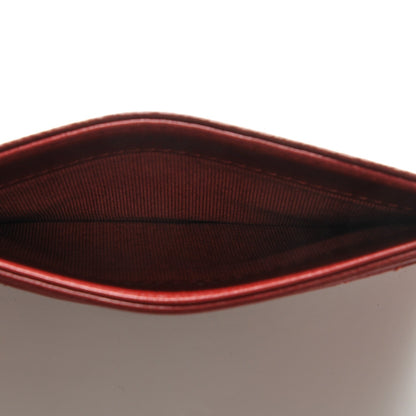 Chanel Lambskin Quilted Card Holder Red 5 of 8