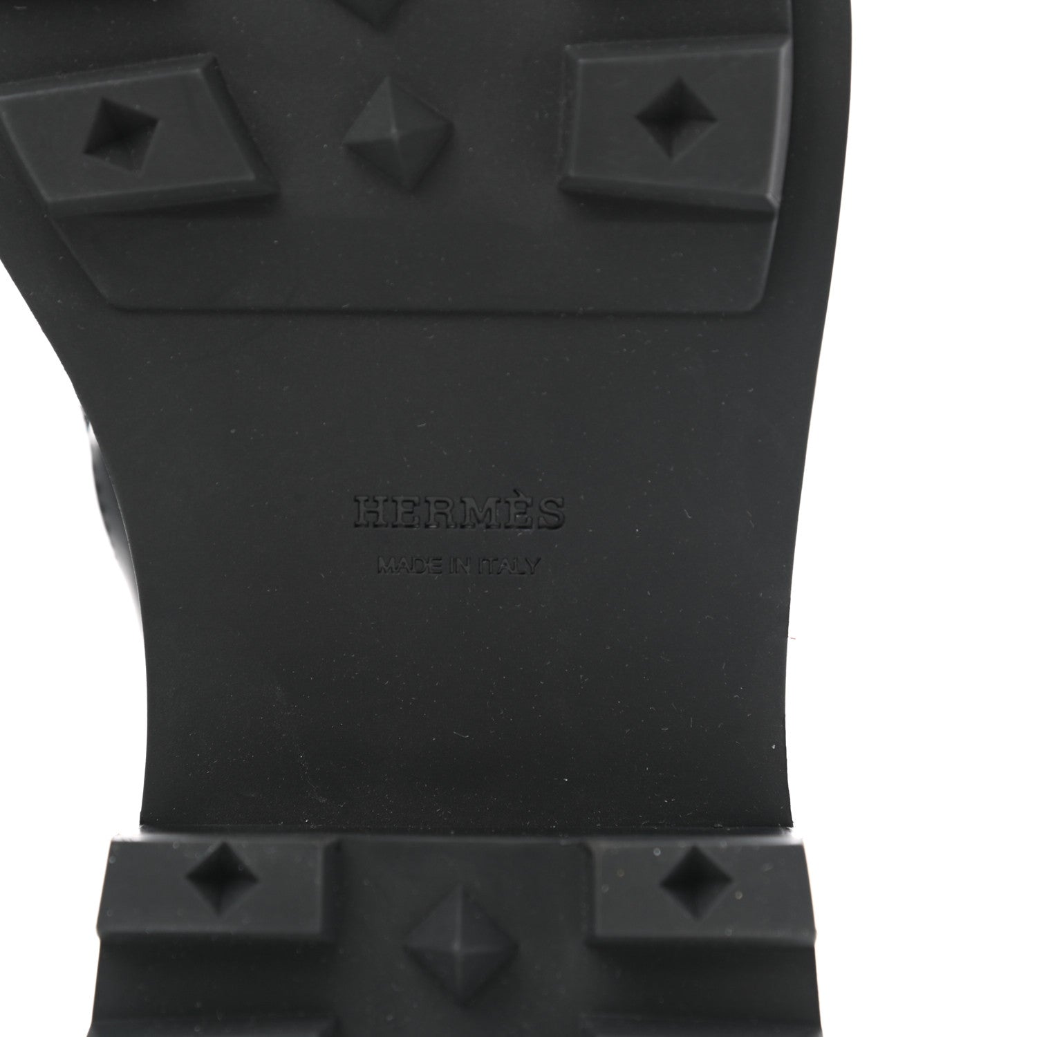 Hermes Glossed Calfskin First Oxford 36.5 Black 6 of 8