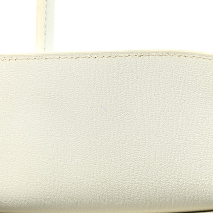 Hermes Taurillon Clemence Birkin 35 White 19 of 20