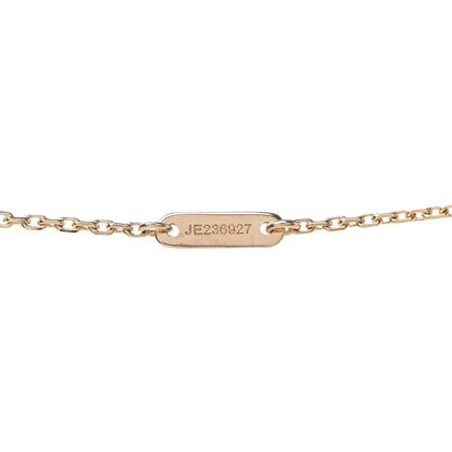 Van Cleef & Arpels 18K Yellow Gold Mother of Pearl Sweet Alhambra Pendant Necklace 5 of 7