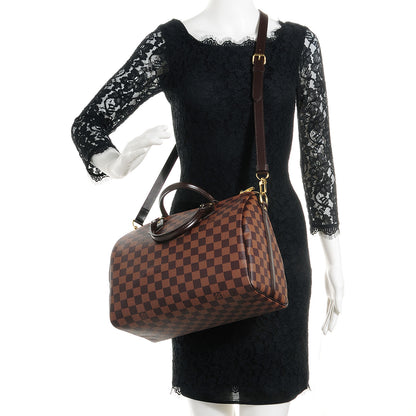 Louis Vuitton Damier Ebene Speedy Bandouliere 30 2 of 8