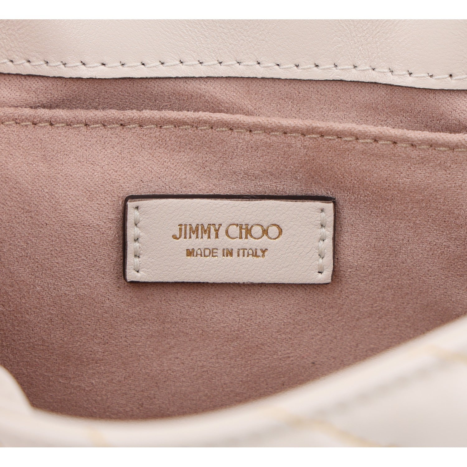 Jimmy Choo Nappa Quilted Avenue Curve Latte 7 of 10