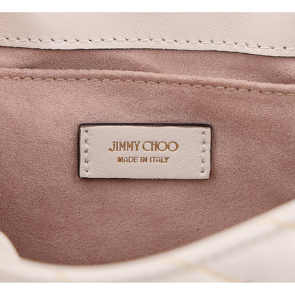Jimmy Choo Nappa Quilted Avenue Curve Latte 7 of 10