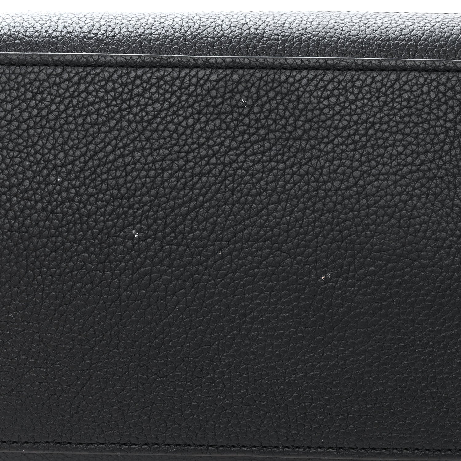 Celine Drummed Calfskin Micro Luggage Black 11 of 11