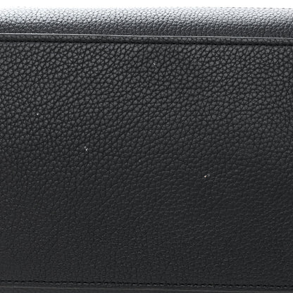Celine Drummed Calfskin Micro Luggage Black 11 of 11
