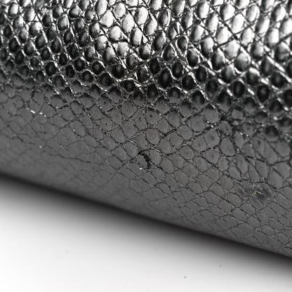 Stella McCartney Metallic Snake Print Small Falabella Tote Ruthenium 9 of 10