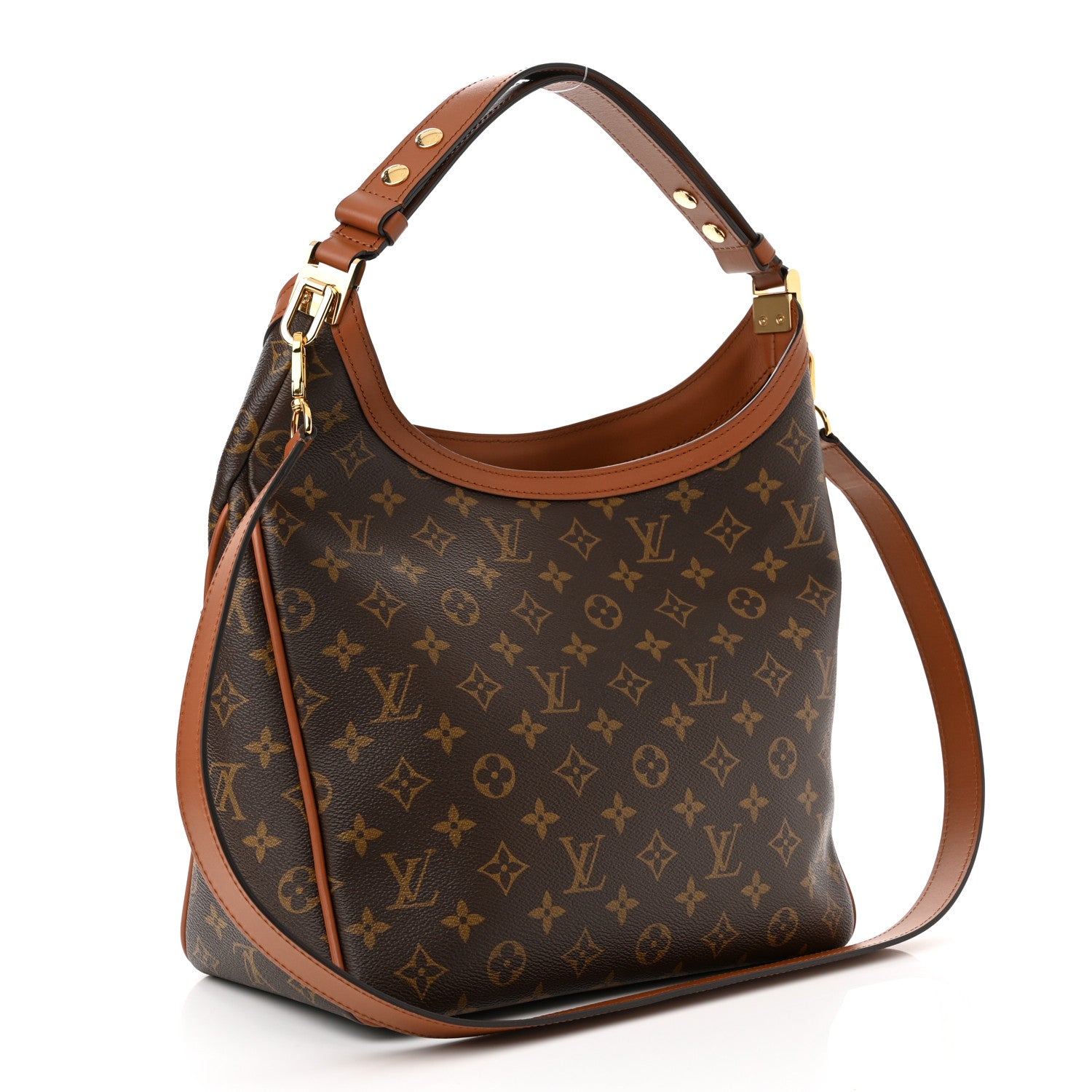 Louis Vuitton Reverse Monogram Dauphine Hobo MM 3 of 10