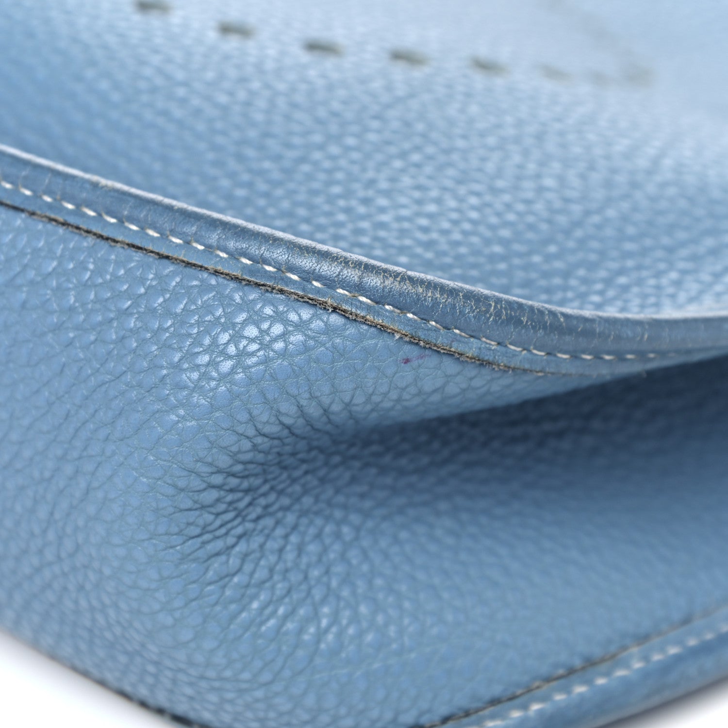 Hermes Togo Evelyne GM Blue Jean 7 of 21
