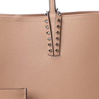 Christian Louboutin Calfskin Spikes East West Cabata Tote Nude 10 of 10