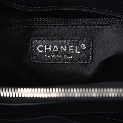 Chanel Caviar Quilted Grand Shopping Tote GST Black 4 of 8