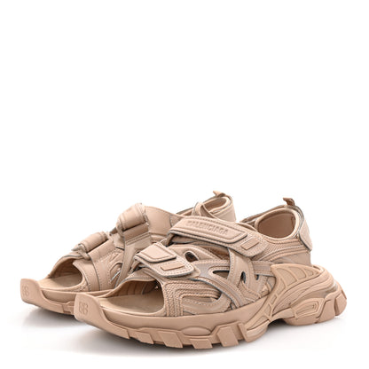 Balenciaga Neoprene Rubber Womens Track Sandals 40 Full Beige 4 of 10