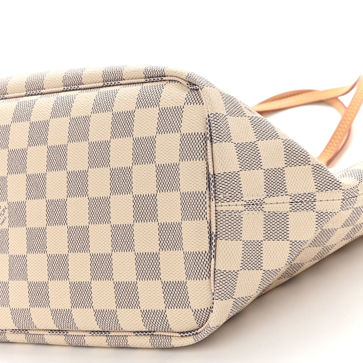 Damier Azur Neo Neverfull MM Rose Ballerine