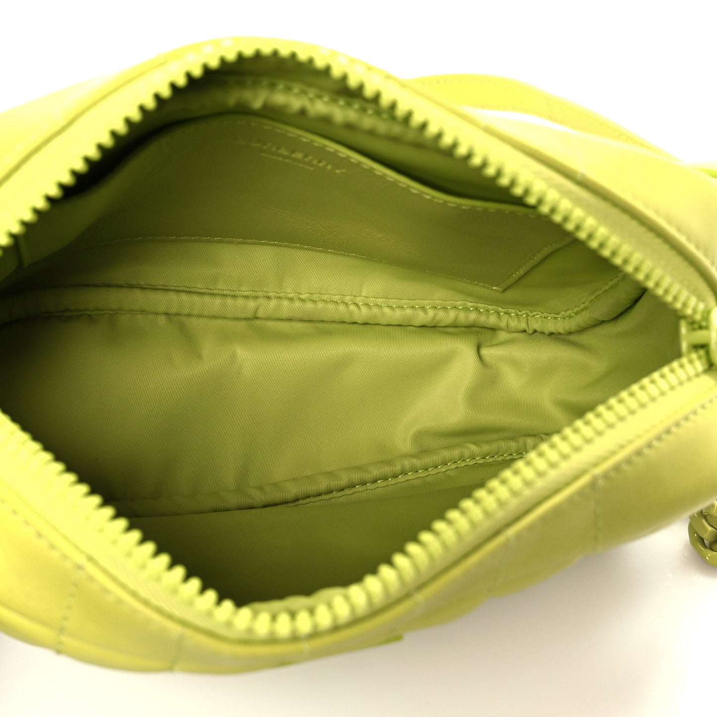 Lambskin Quilted Mini Lola Camera Bag Vivid Vivid Lime