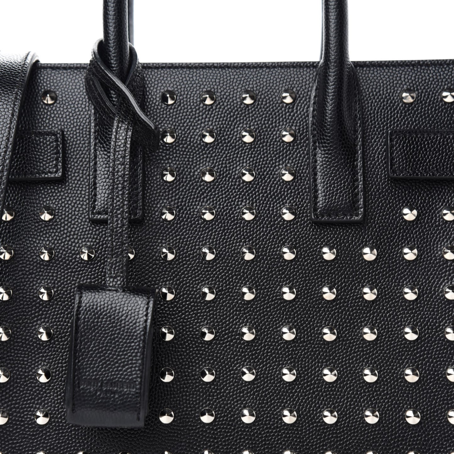 Grain De Poudre Studded Nano Sac De Jour Black