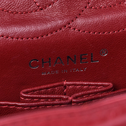 Chanel Aged Calfskin Quilted 2.55 Reissue 226 Flap Red 5 of 9
