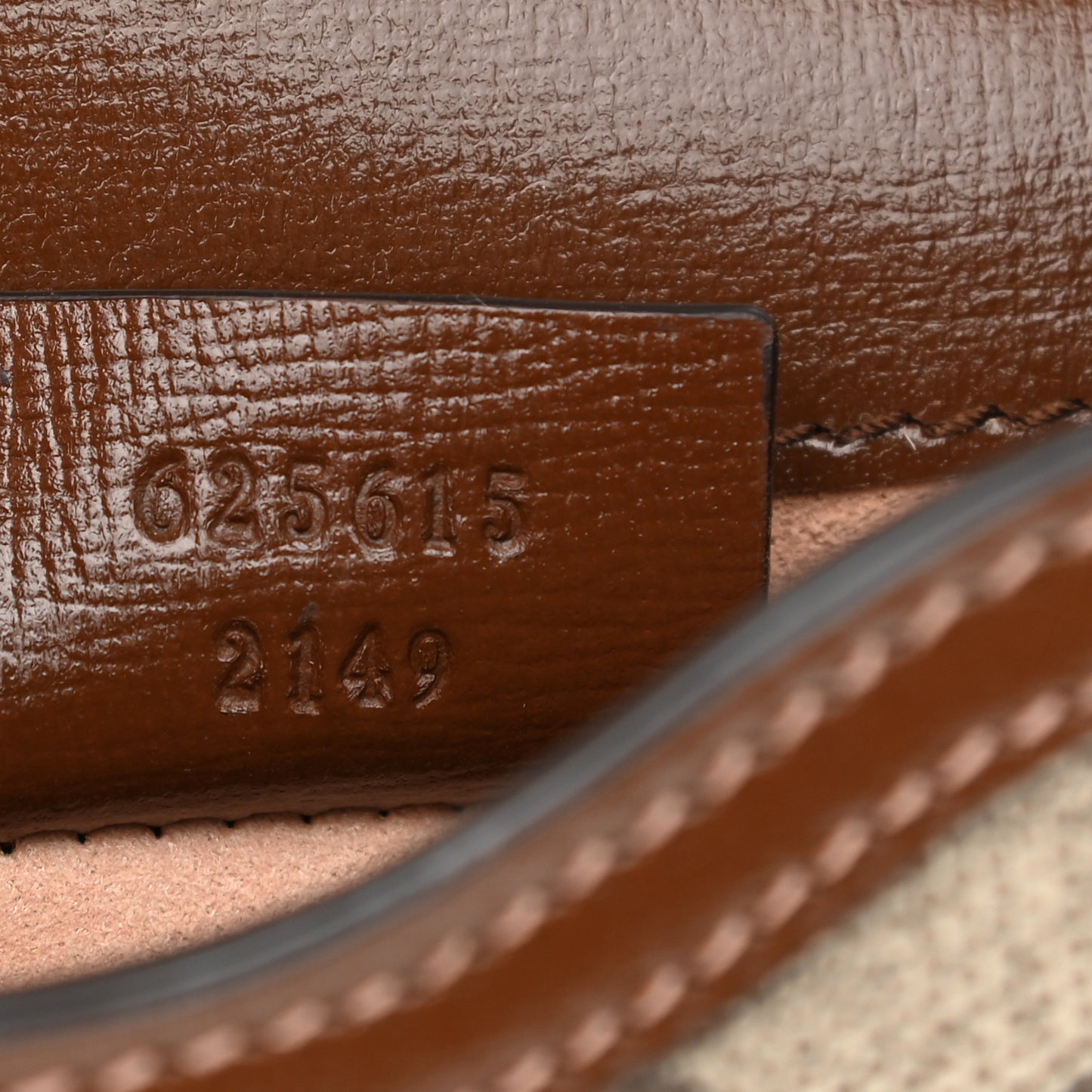 GG Supreme Monogram Mini Horsebit 1955 Crossbody Bag Beige Brown Sugar