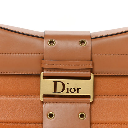 Christian Dior Calfskin Street Chic Columbus Ave Bag Tan 8 of 10