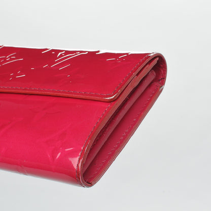 Louis Vuitton Vernis Sarah Wallet Rose Pop 7 of 11