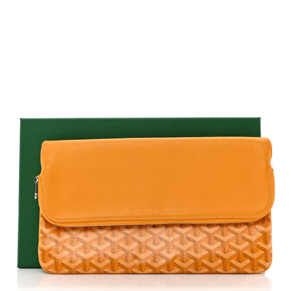 Goyard Goyardine Sainte Marie Soft Clutch Yellow 12 of 12