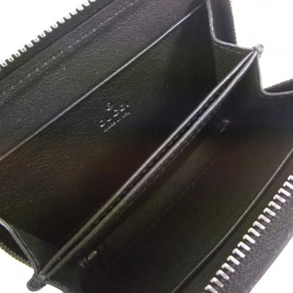 Gucci Guccissima Train Pass Case Wallet Black 5 of 7