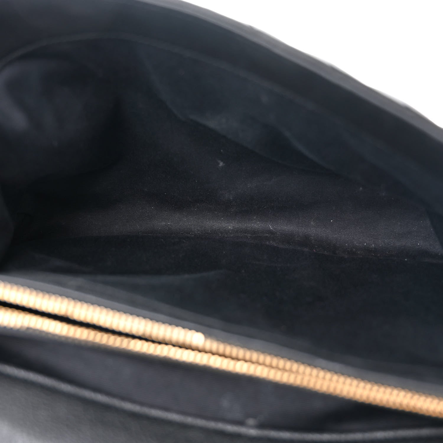 Saint Laurent Sheepskin Matelasse Chevron Monogram Large College Satchel Black 5 of 13