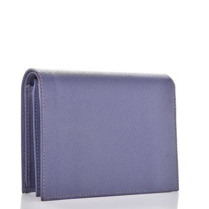 Prada Saffiano Metal Compact Wallet 3 of 12