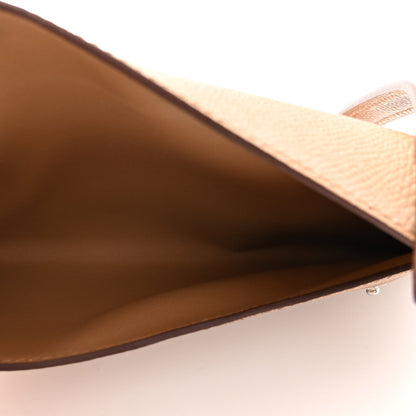 Hermes Epsom Quelle Idole Picto Kelly Doll Handbag Nata Mauve Sylvestre Lime Chai 9 of 14