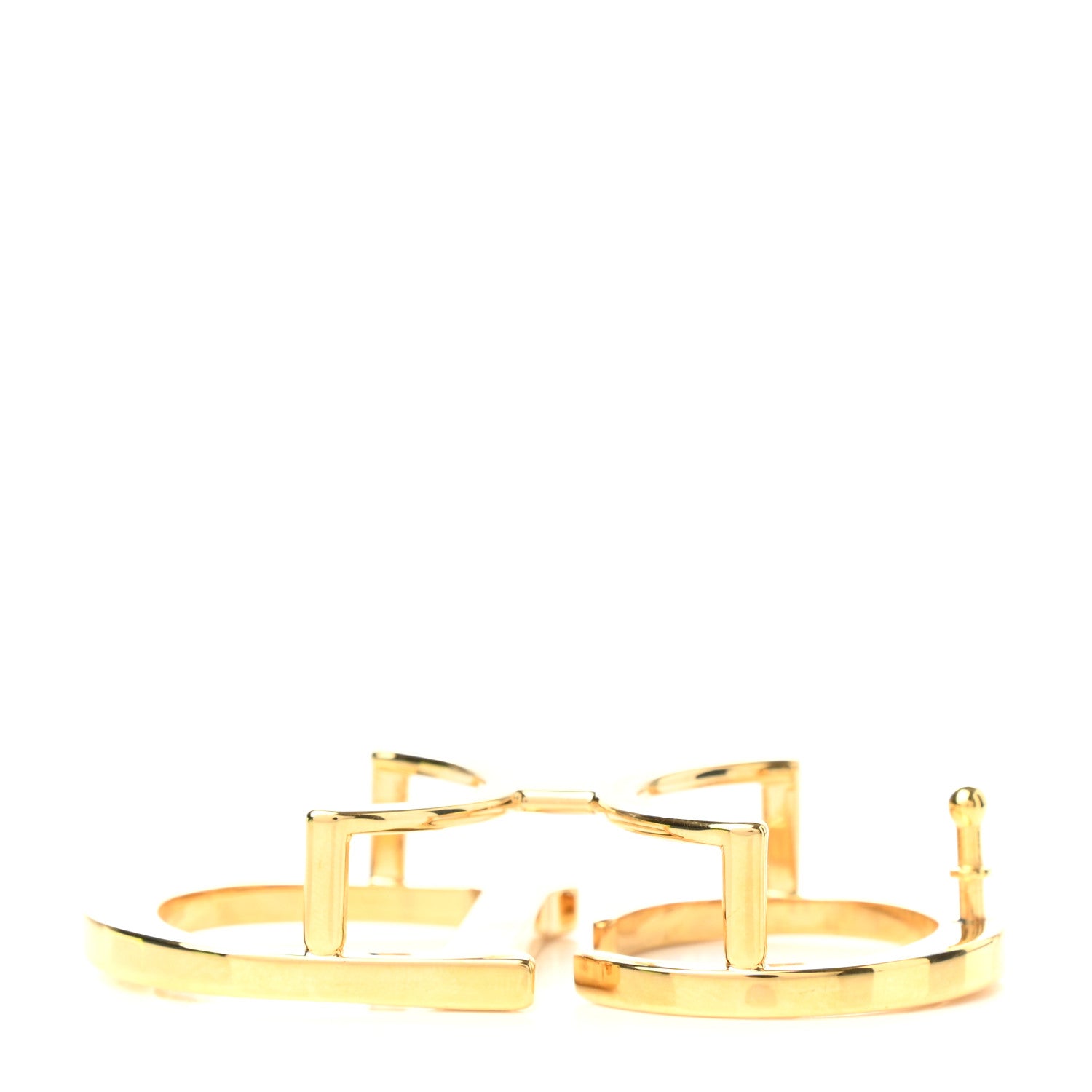 Christian Dior Metal CD Icon Belt Buckle Gold 3 of 5