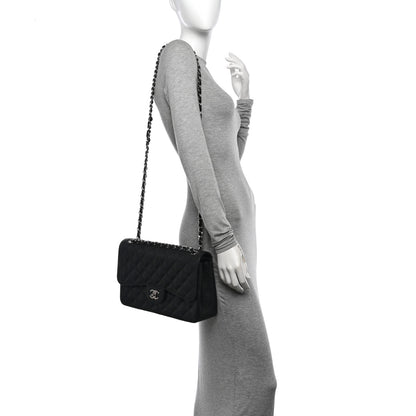 Chanel Caviar Quilted Jumbo Double Flap Black 2 of 11