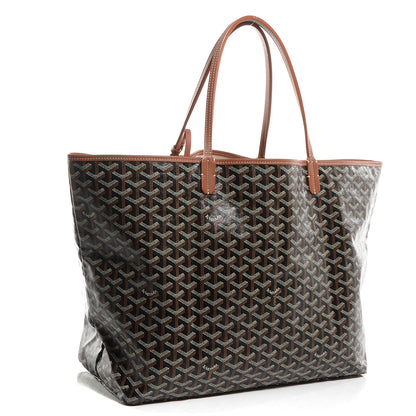 Goyard Goyardine Saint Louis GM Black Gold 3 of 10