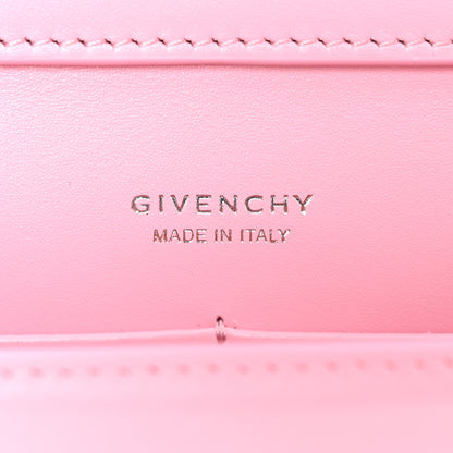 Givenchy Box Calfskin Small 4G Chain Shoulder Bag Baby Pink 6 of 10