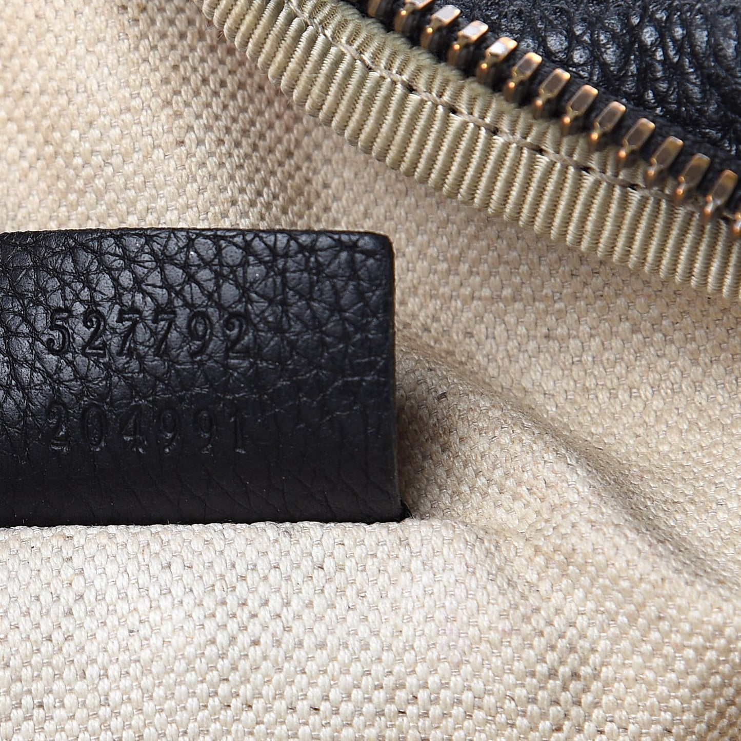 Grained Calfskin Small Logo Belt Bag Black