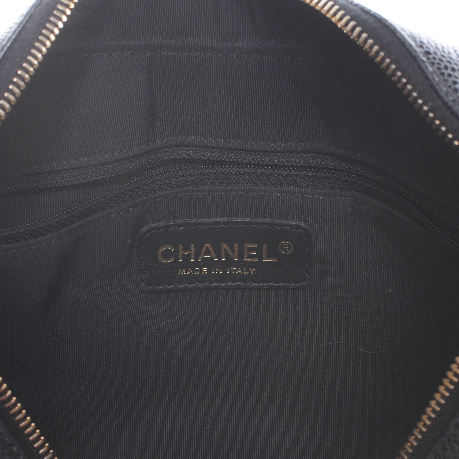 Chanel Caviar Quilted Hobo Bag Black 6 of 7