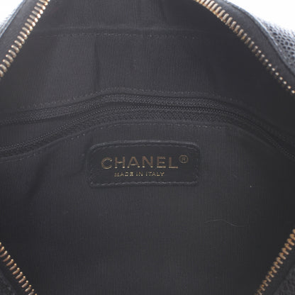 Chanel Caviar Quilted Hobo Bag Black 6 of 7