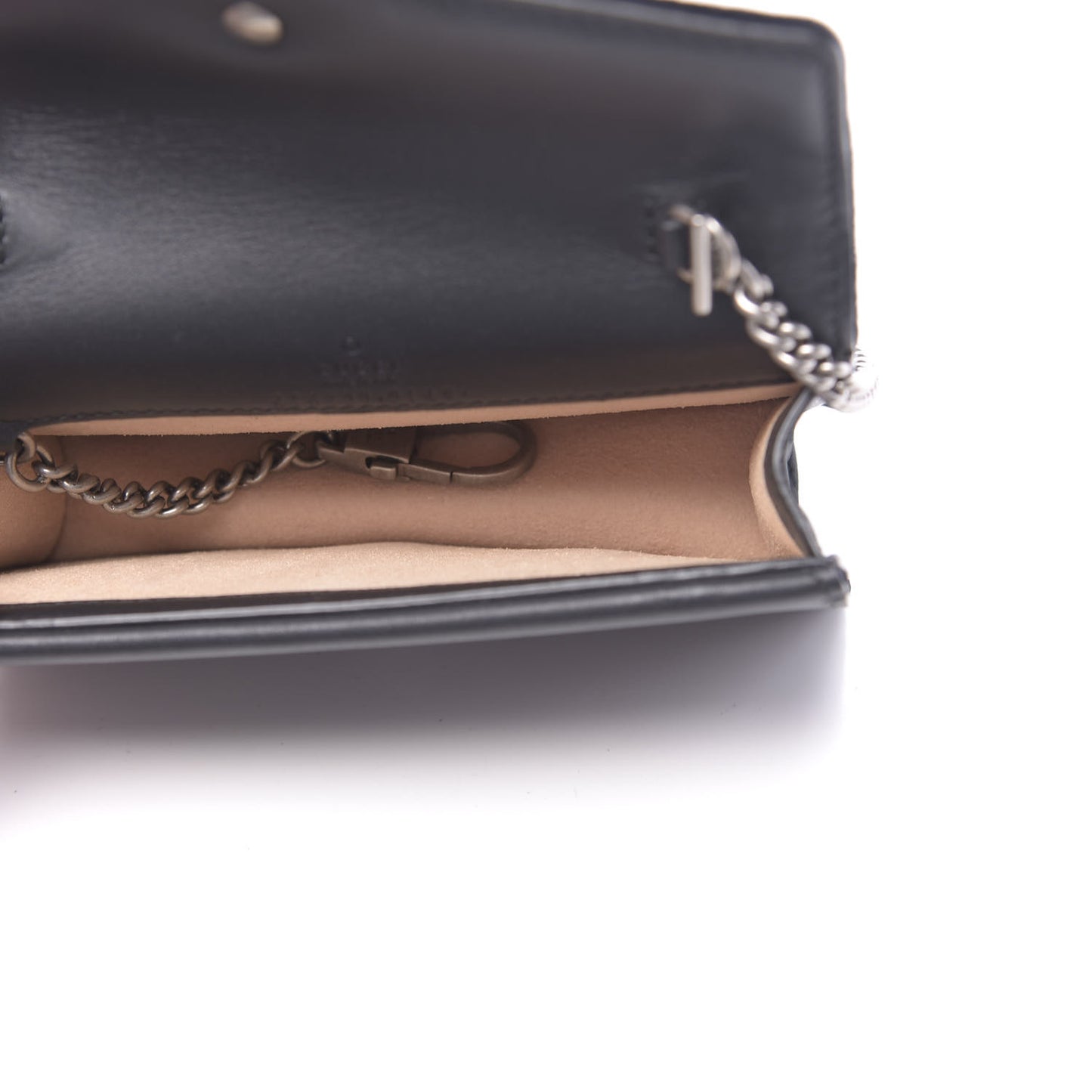 Velvet Super Mini Dionysus Shoulder Bag Black