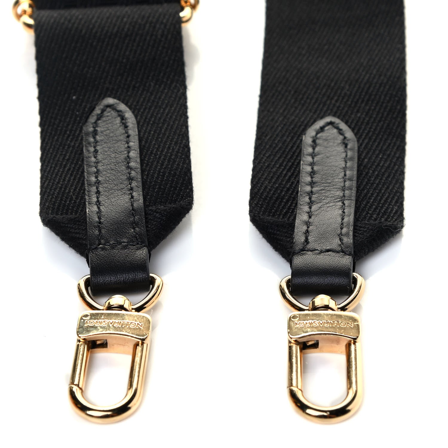 Louis Vuitton Nylon Petite Malle Souple Shoulder Strap Black 4 of 5
