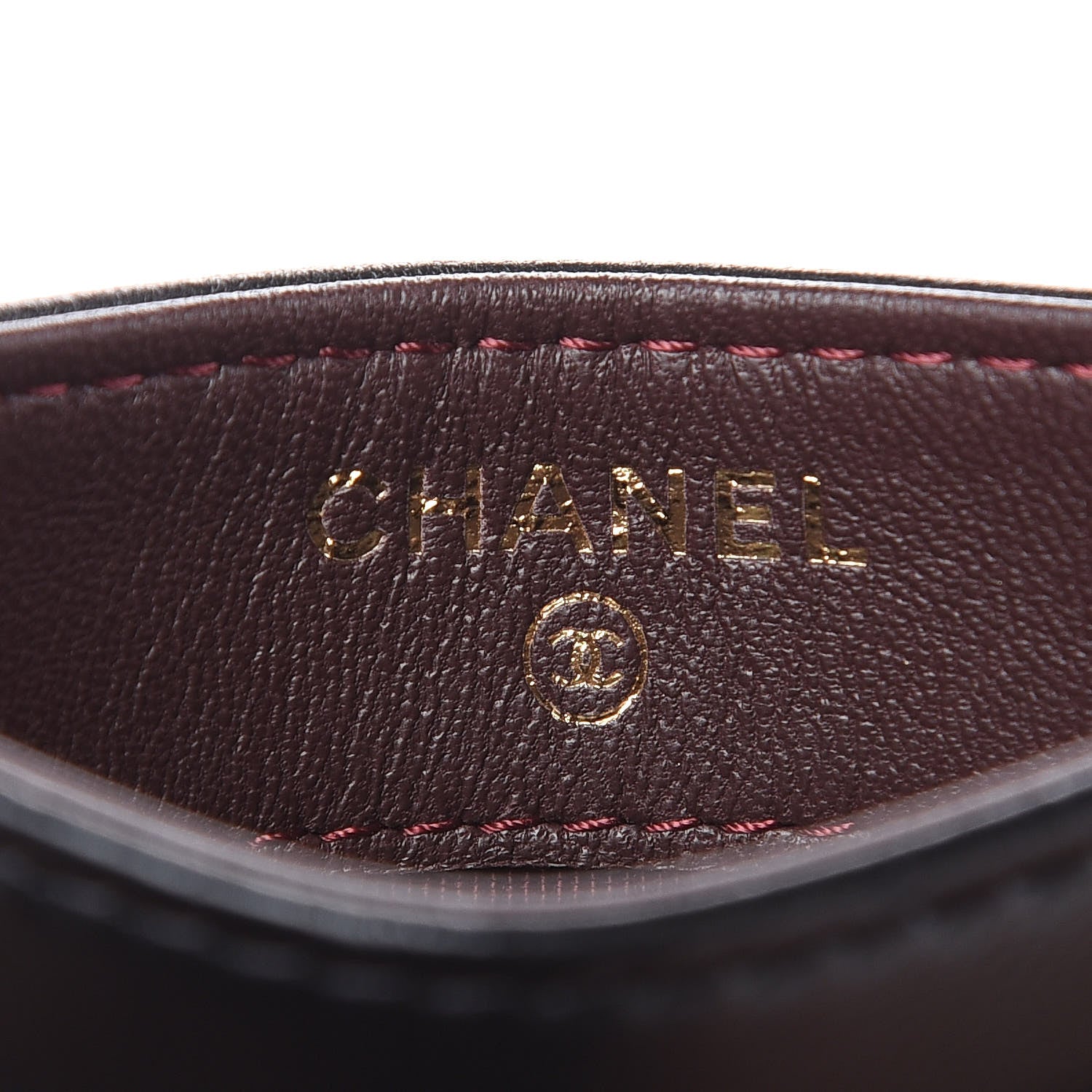 Chanel Lambskin Quilted Card Holder Black 6 of 9