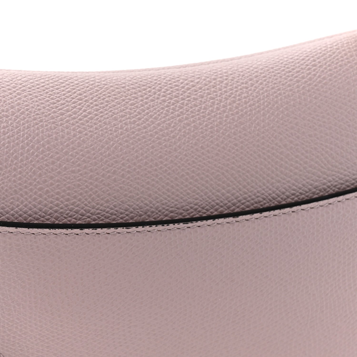 Christian Dior Grained Calfskin Mini Saddle Bag Light Pink 14 of 14
