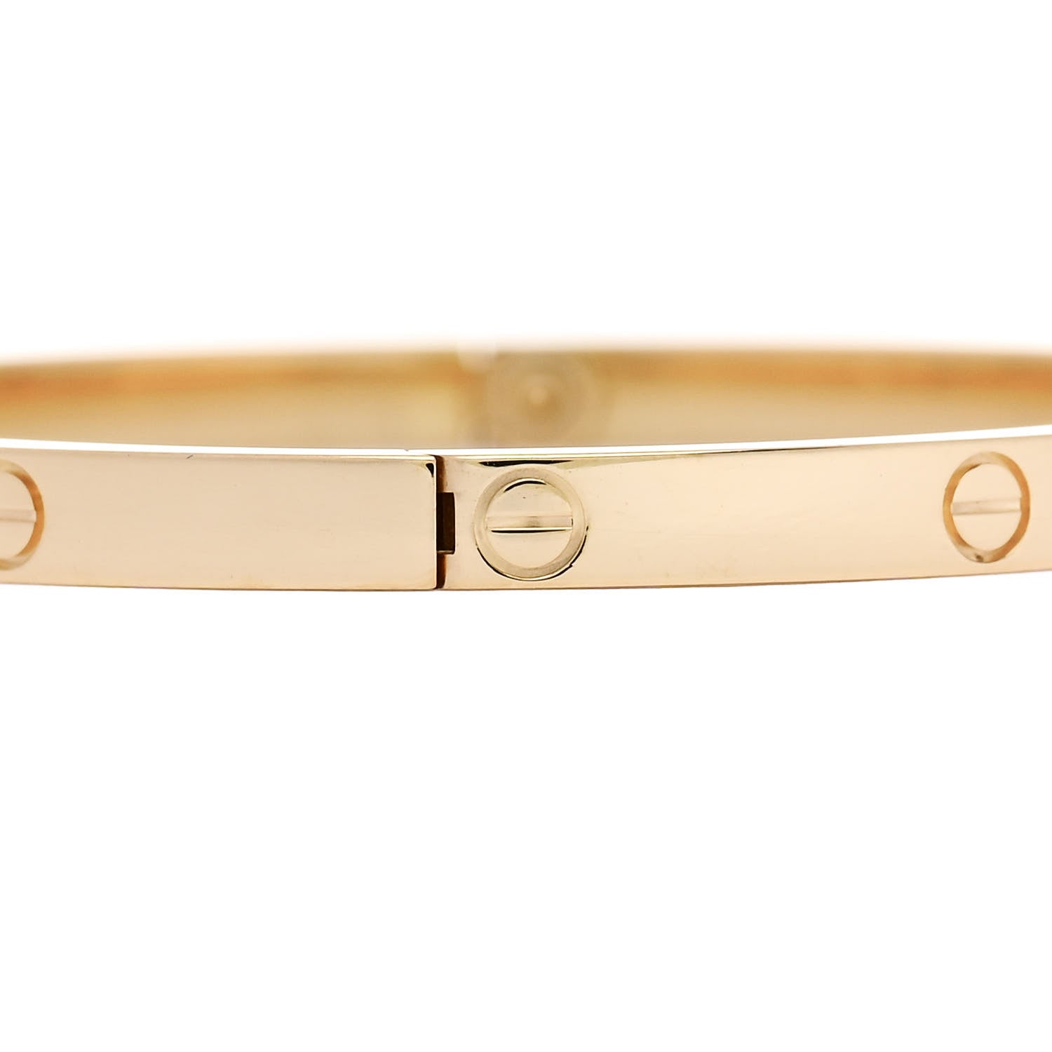 Cartier 18K Yellow Gold Small LOVE Bracelet 16 4 of 8