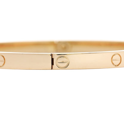 Cartier 18K Yellow Gold Small LOVE Bracelet 16 4 of 8