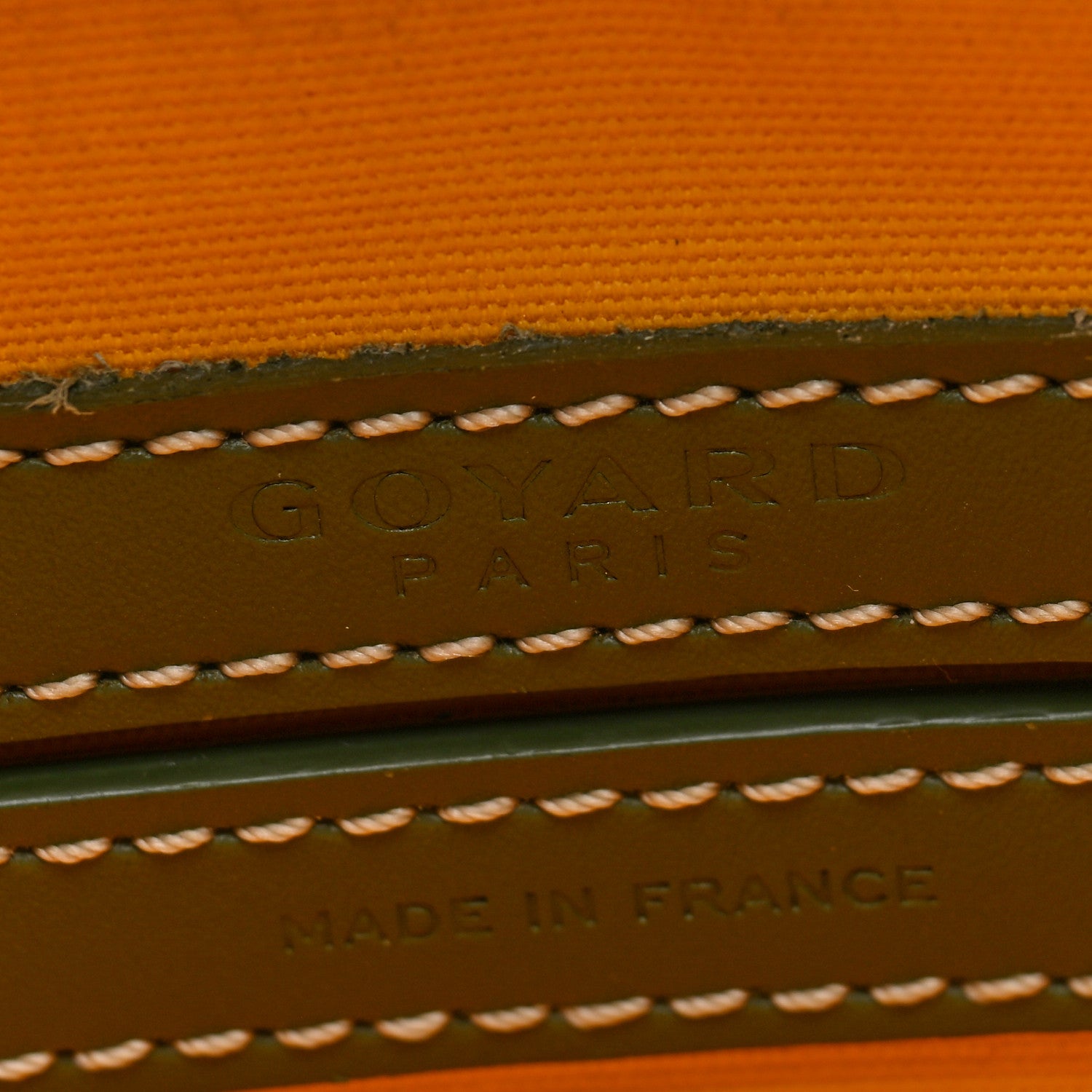 Goyard Goyardine Sac Cap Vert Khaki 6 of 9